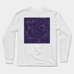 Purple waves design Long Sleeve T-Shirt